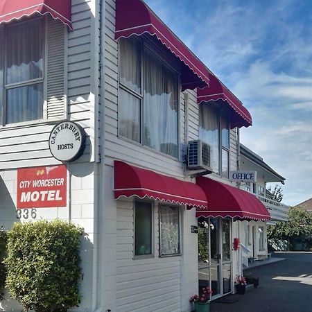 City Worcester Motel Christchurch Bagian luar foto