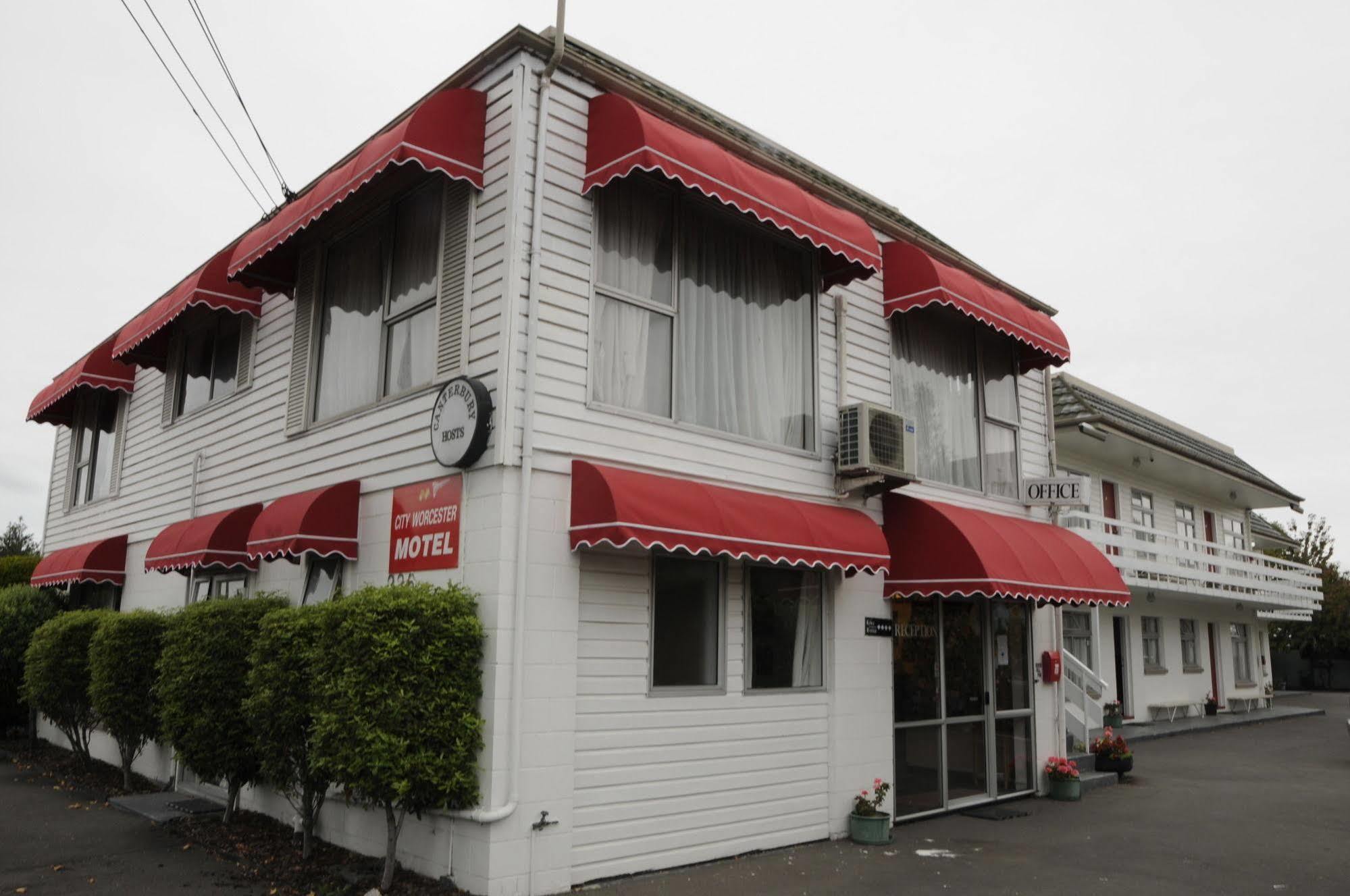 City Worcester Motel Christchurch Bagian luar foto