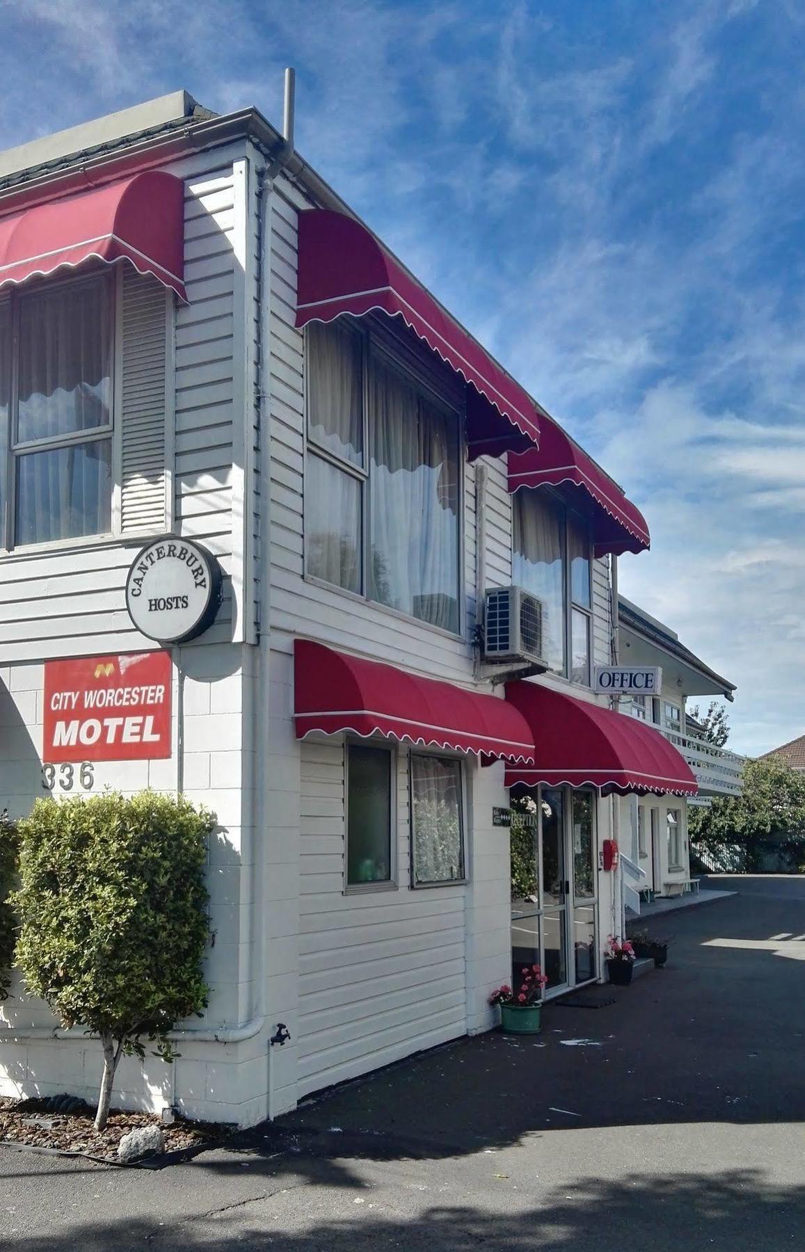 City Worcester Motel Christchurch Bagian luar foto